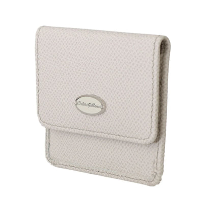 Exquisite Gabbana Condom Case Dauphine Leather Wallet Dolce &