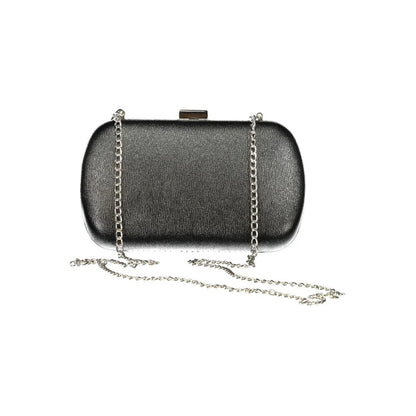 Exquisite Valentino Bags Handbag in Lustrous Black Polyethylene Elegance Mario