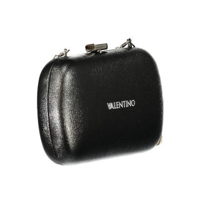 Exquisite Valentino Bags Handbag in Lustrous Black Polyethylene Elegance Mario