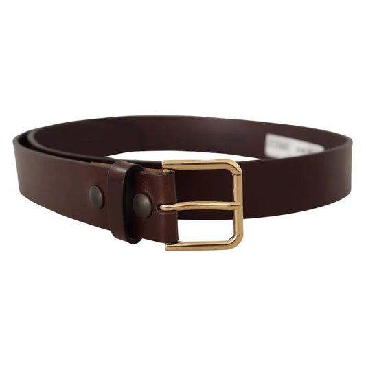 Eye Catching Dolce Gabbana Italian Luxury Metal Buckle Belt &
