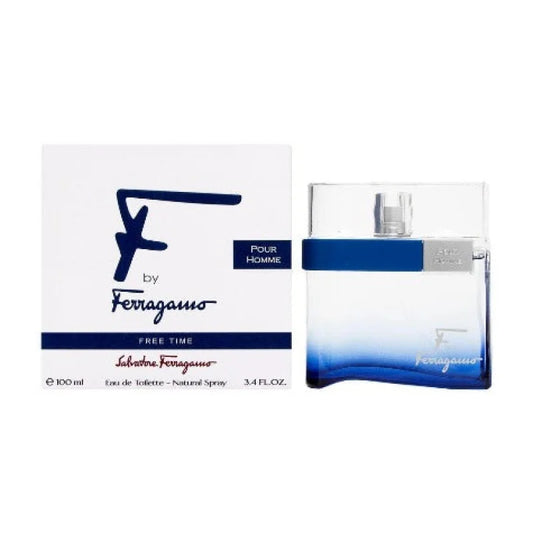 Ferragamo Free Time Eau Sparkling Pink Pepper Spice Adventure Men’s Cologne Salvatore