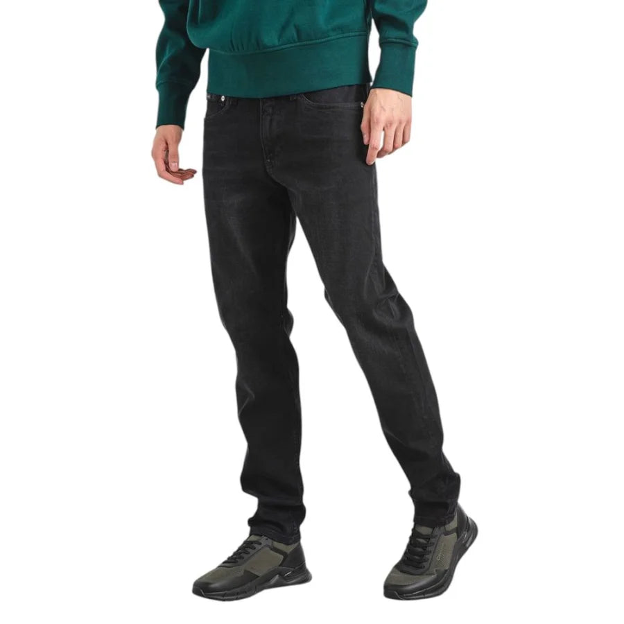 Calvin Klein Jeans Black Cotton Slim Fit