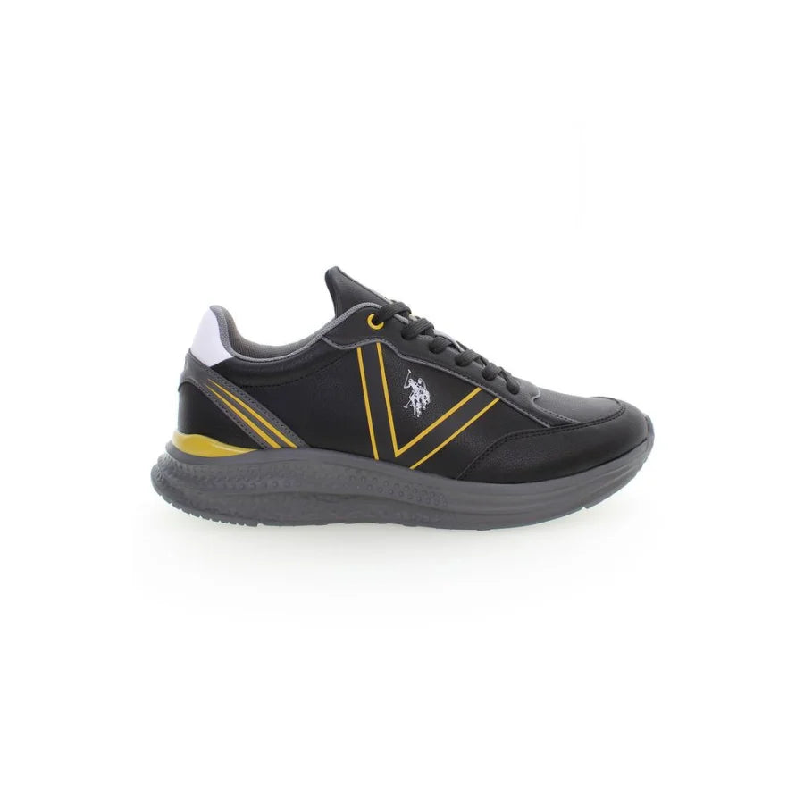 U.S. POLO ASSN. Nero Polyurethane Men Sneaker