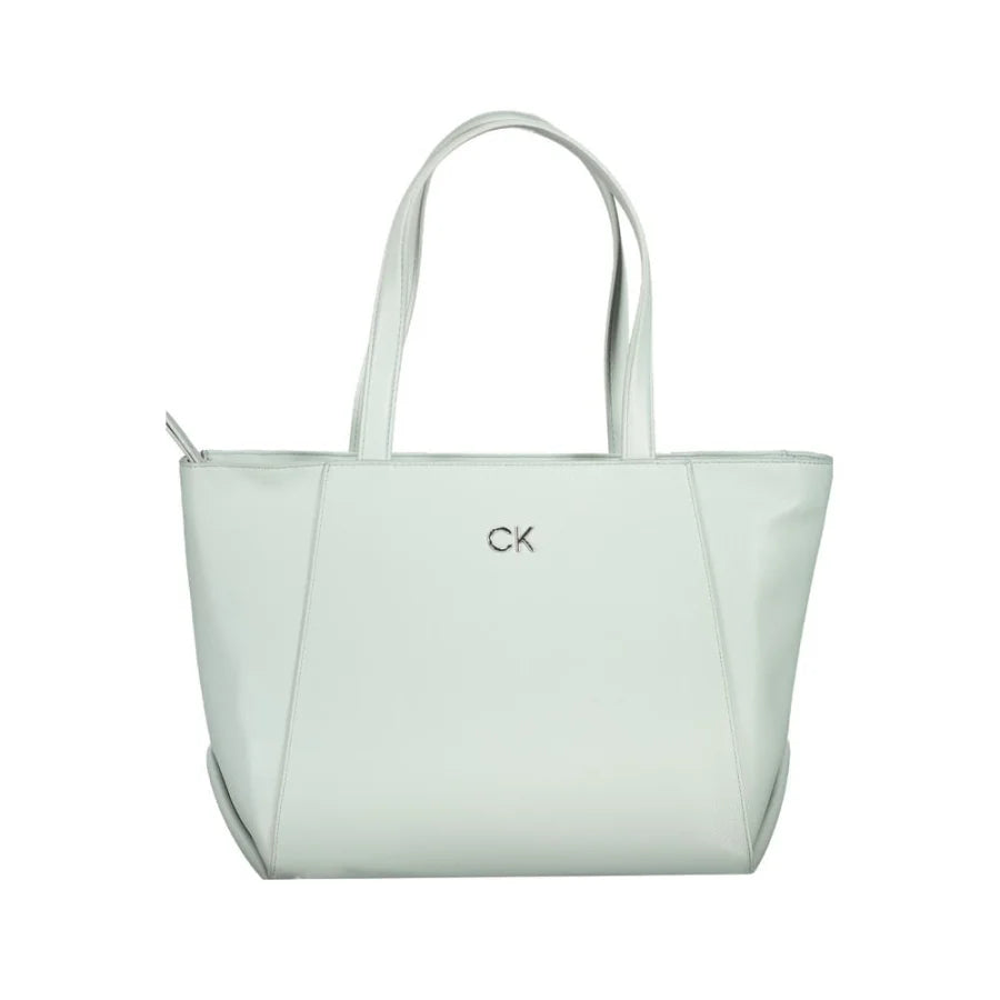 Calvin Klein Azzurro Polyurethane Women Handbag