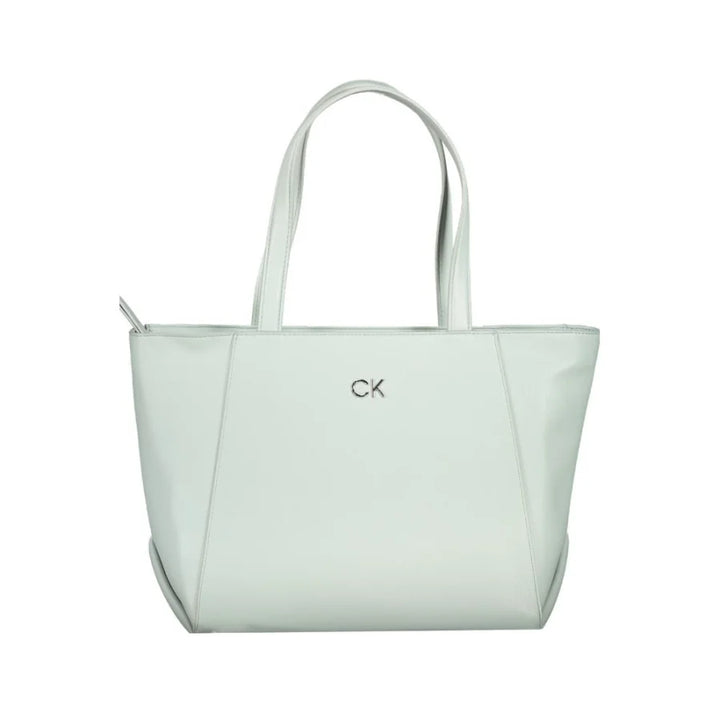 Calvin Klein Azzurro Polyurethane Women Handbag
