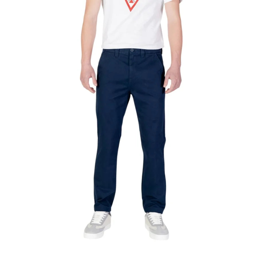 Tommy Hilfiger Jeans Blue Cotton Skinny Pants