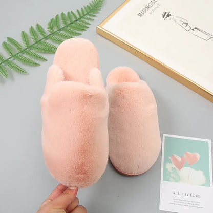 Indulge in Luxurious Comfort with Our Stylish Faux Fur Slippers Shoes Sneakers Trendsi