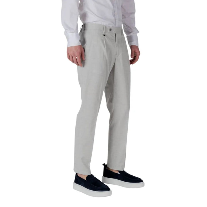 Antony Morato Gray Polyester Dress Pants