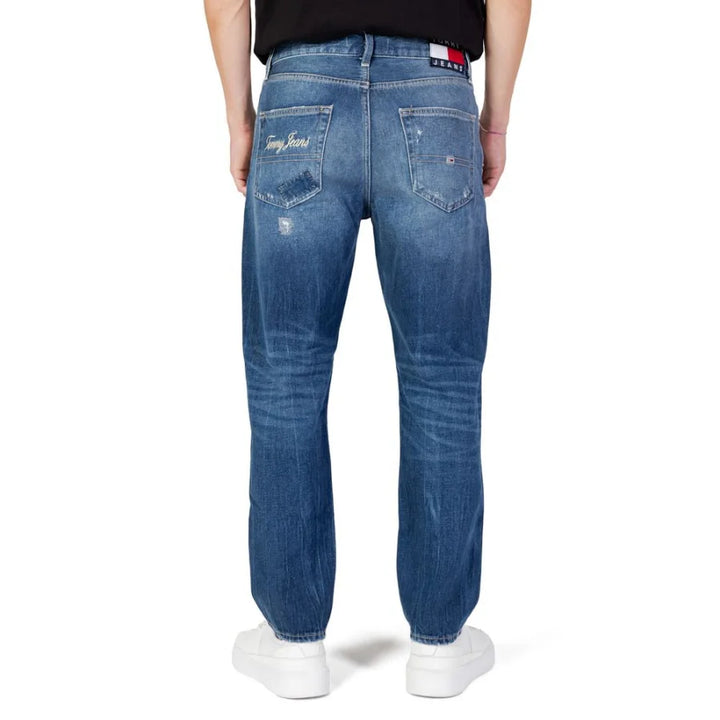 Tommy Hilfiger Jeans Blue Cotton Slim Fit