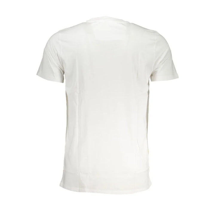 Cavalli Class White Cotton Men’s T-Shirt
