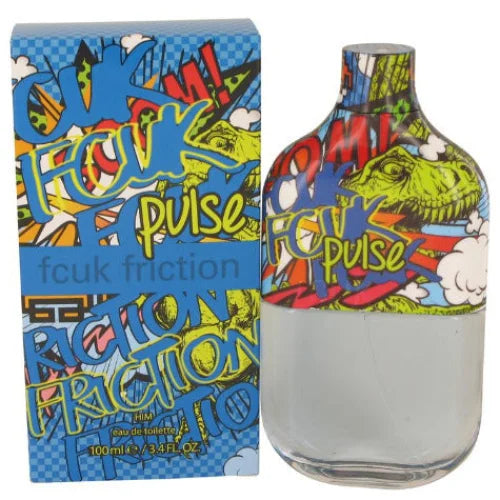 Fcuk Friction Pulse Invigorating Citrus Marine Cologne for Men Men’s French Connection