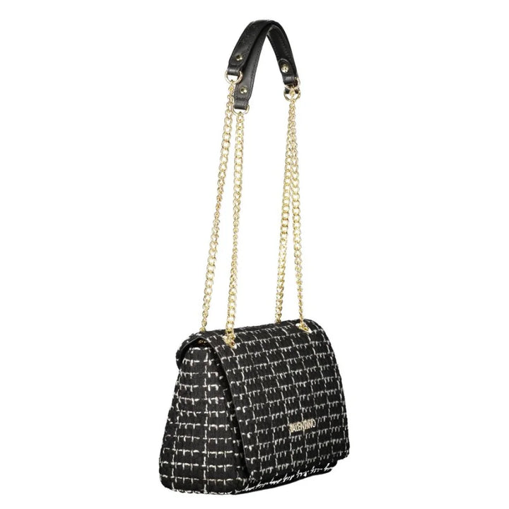 Mario Valentino Nero Polyurethane Women Shoulder Bag