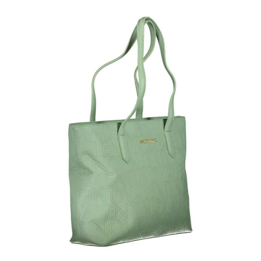 Mario Valentino Verde Poliuretano Women Shoulder Bag