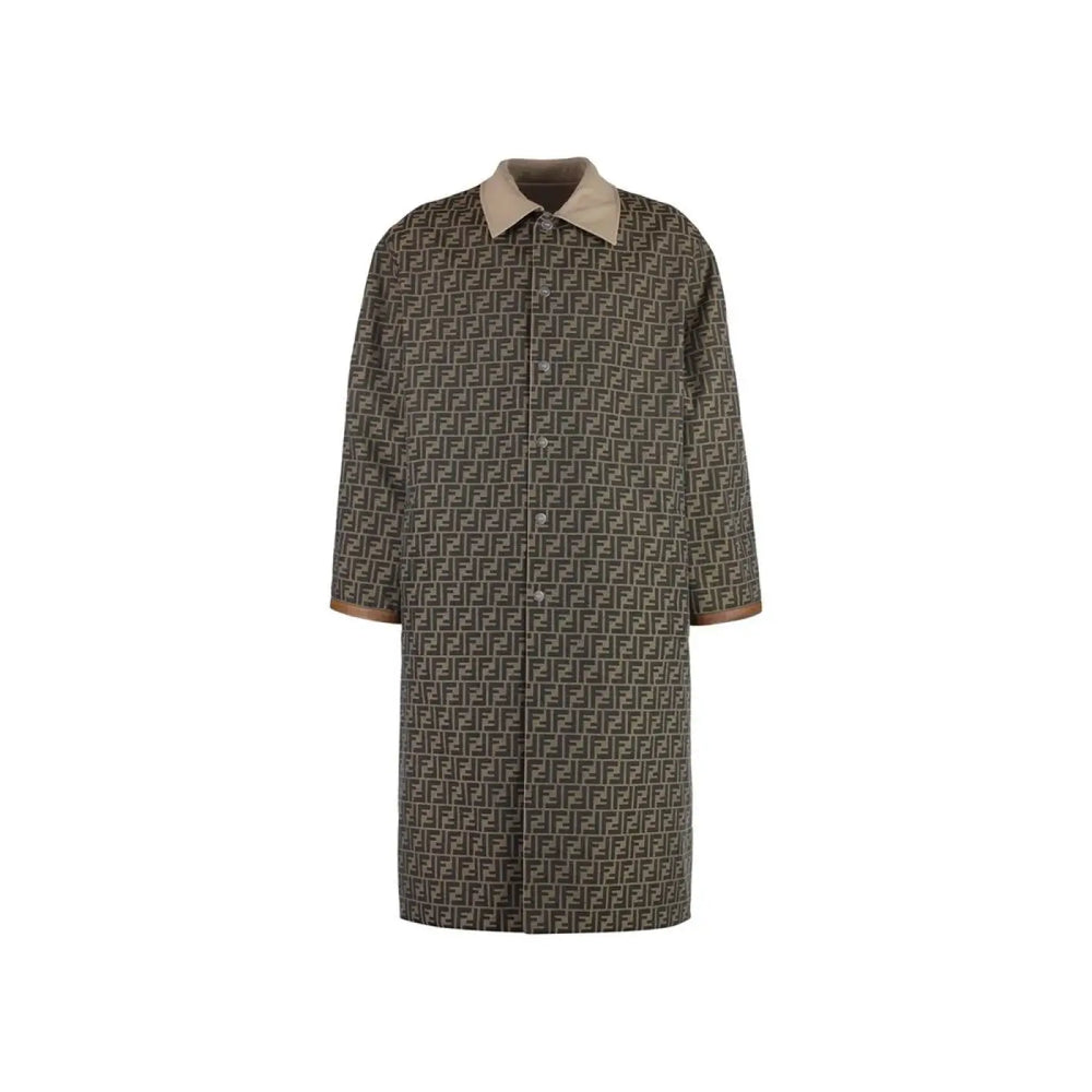Fendi Beige Cotton Coat