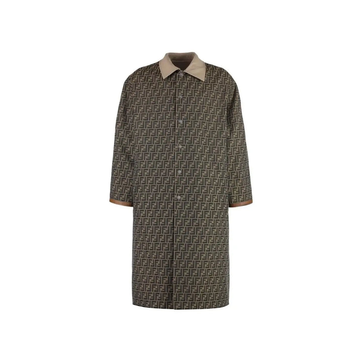 Fendi Beige Cotton Coat