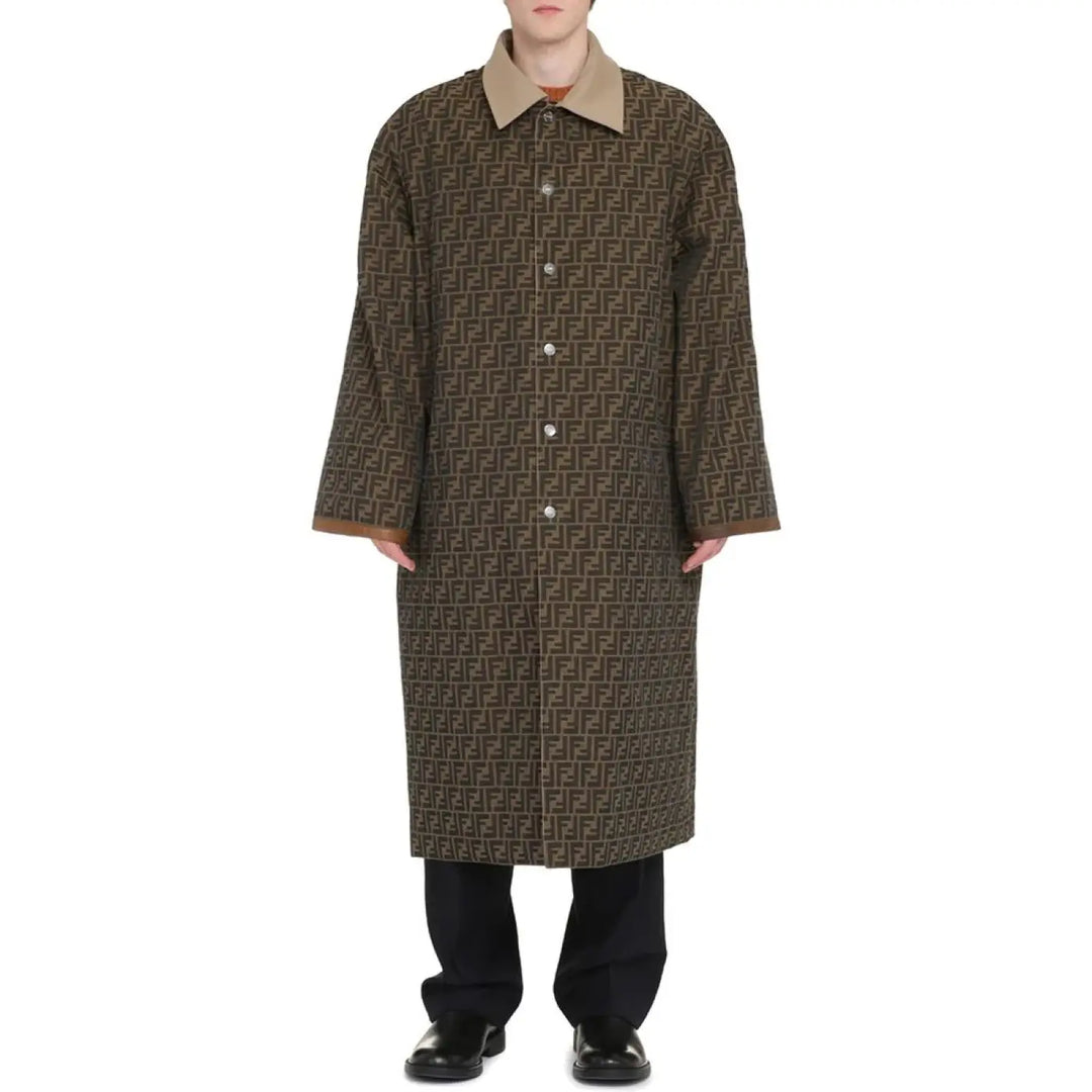 Fendi Beige Cotton Coat