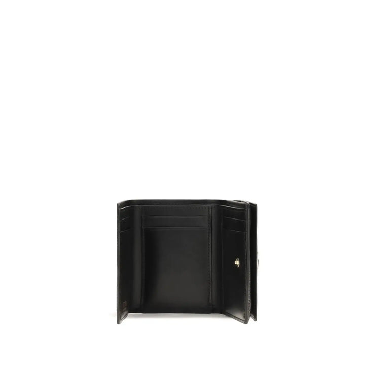 Fendi Black Calf Leather Bos Taurus Wallet