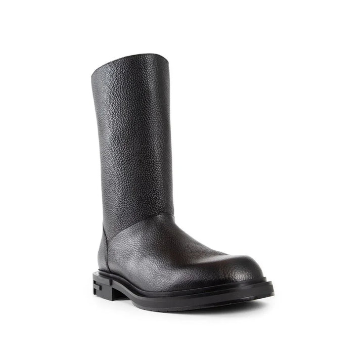 Fendi Black Calfskin Boots