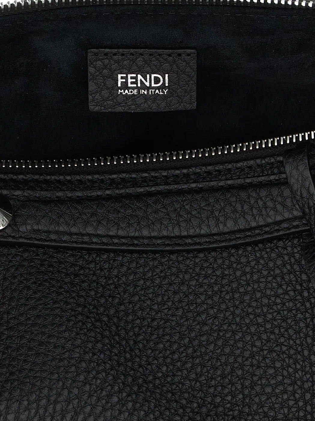 Fendi Black Calfskin Handbag