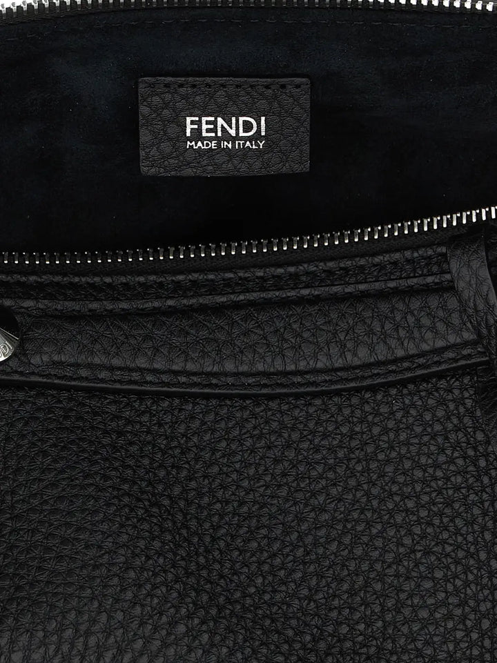 Fendi Black Calfskin Handbag
