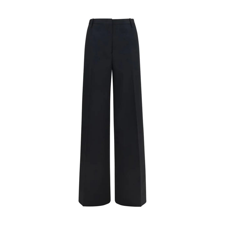 Fendi Black Cotton Casual Pants