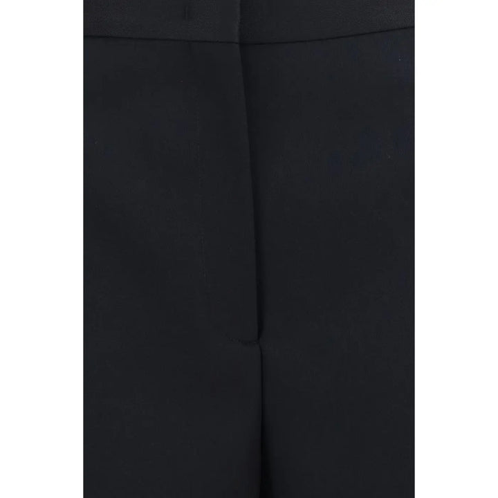 Fendi Black Cotton Casual Pants