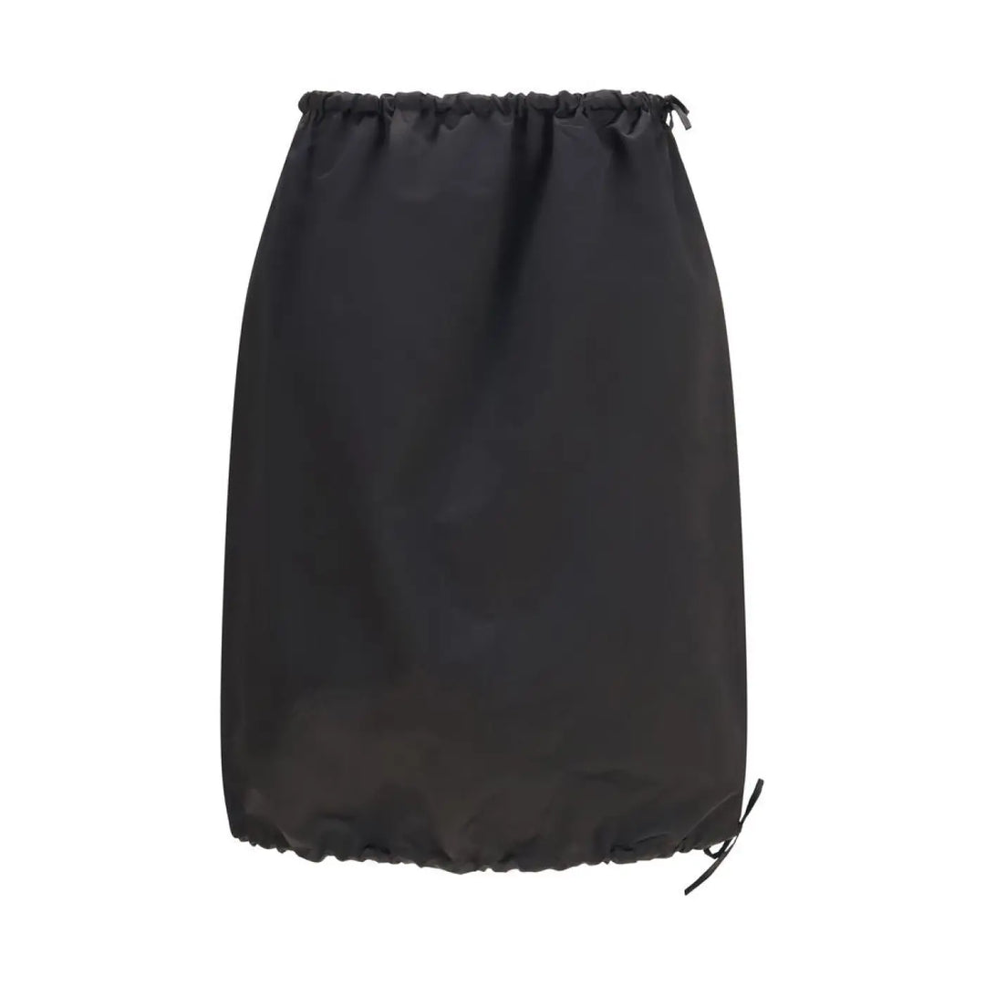 Fendi Black Cotton Mini Skirt