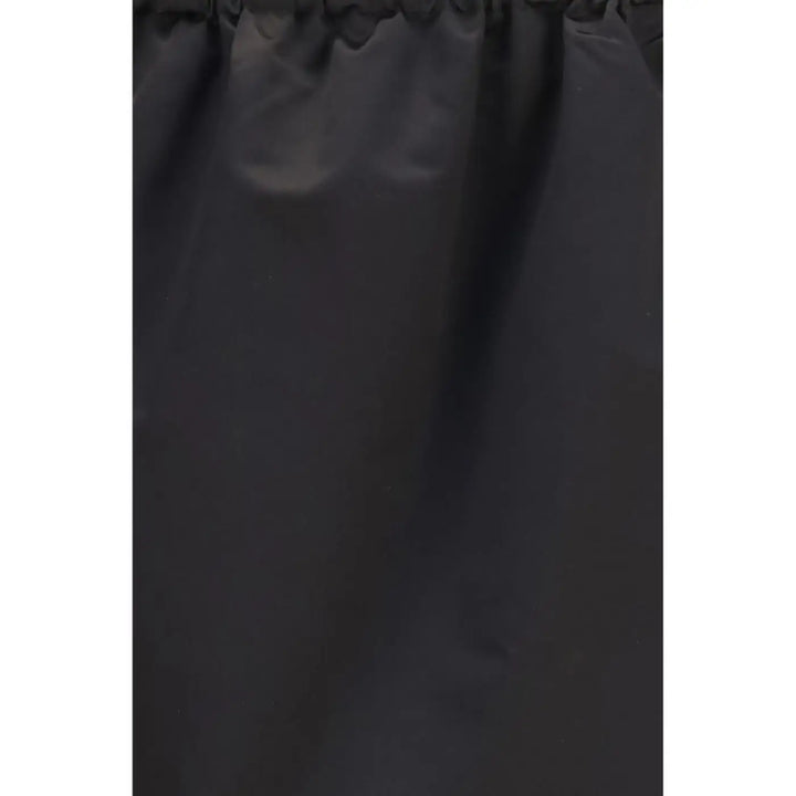 Fendi Black Cotton Mini Skirt