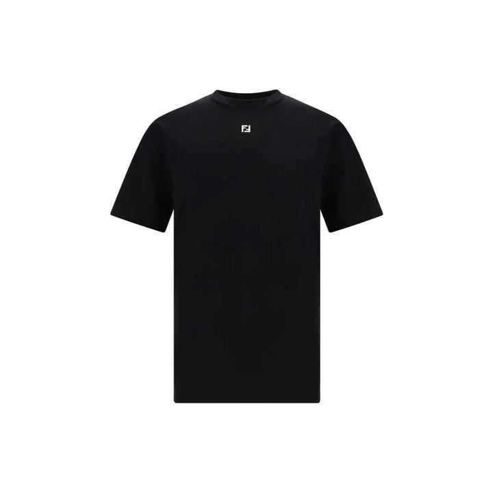 Fendi Black Cotton T-Shirt