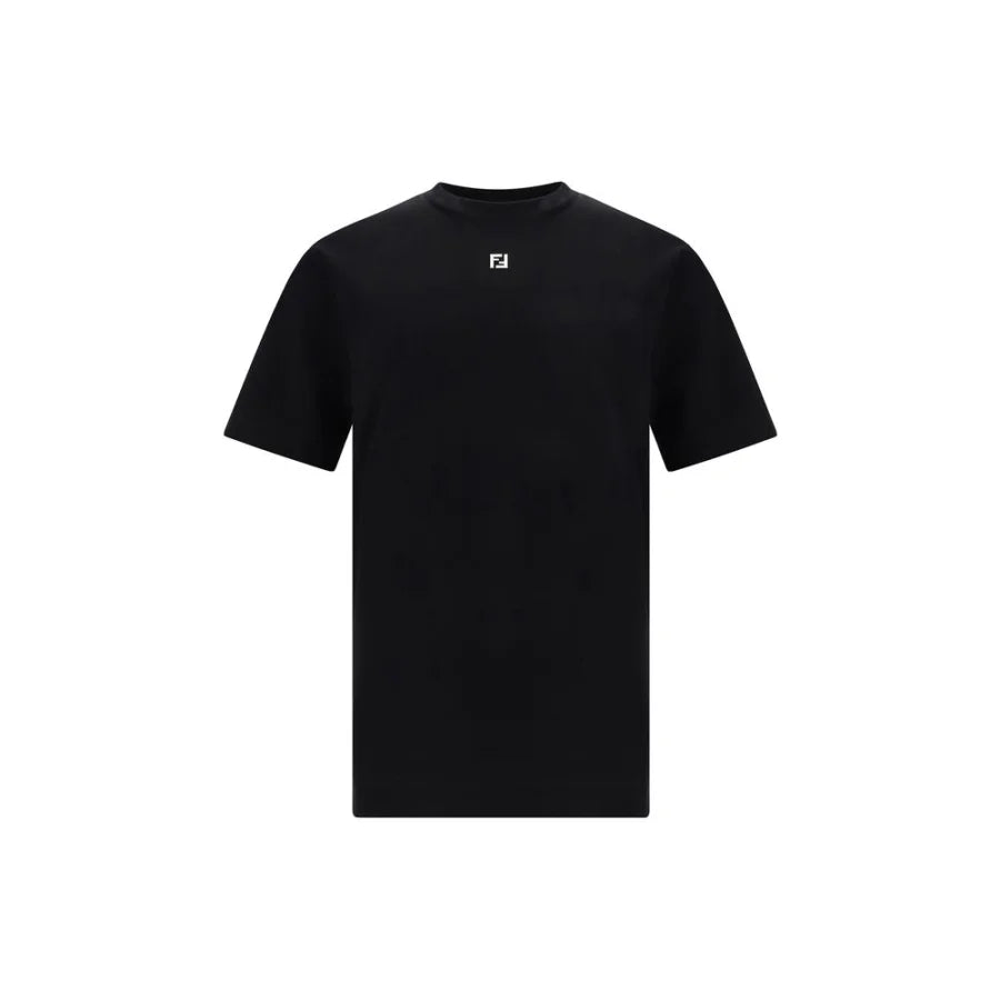 Fendi Black Cotton T-Shirt