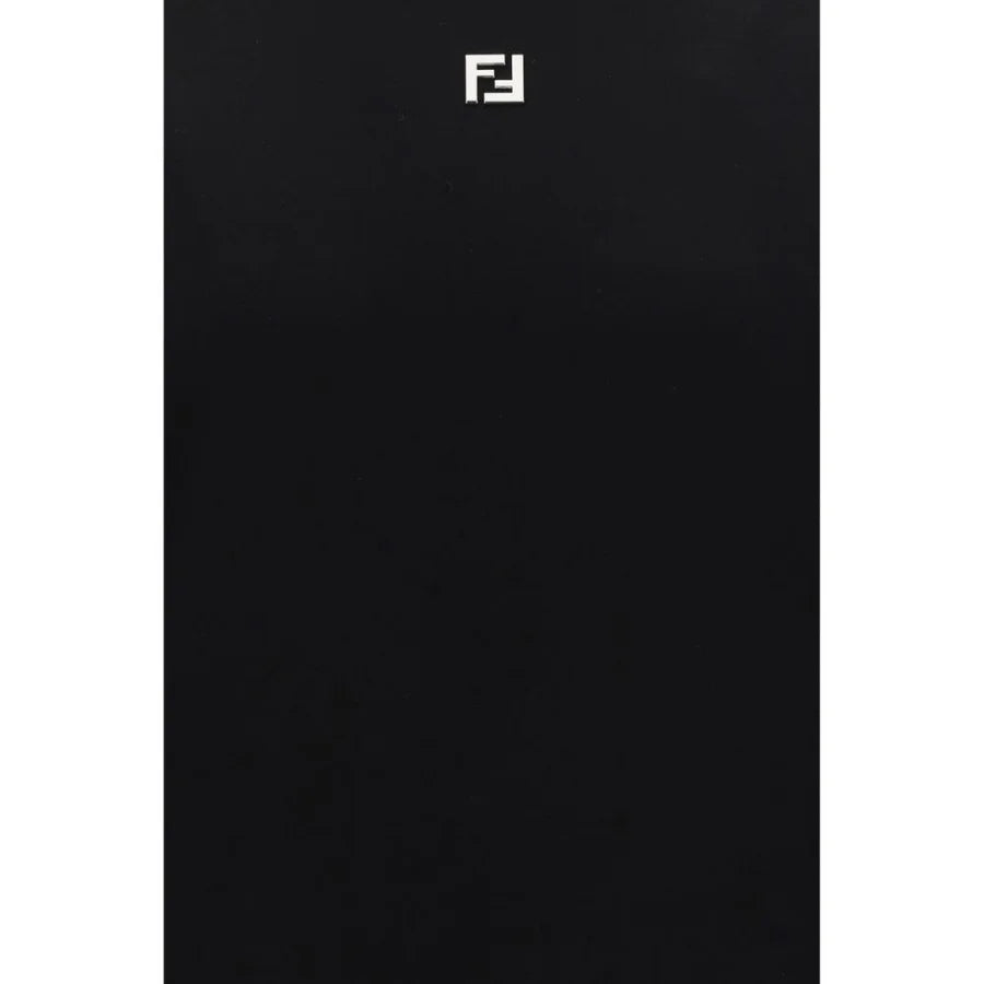 Fendi Black Cotton T-Shirt