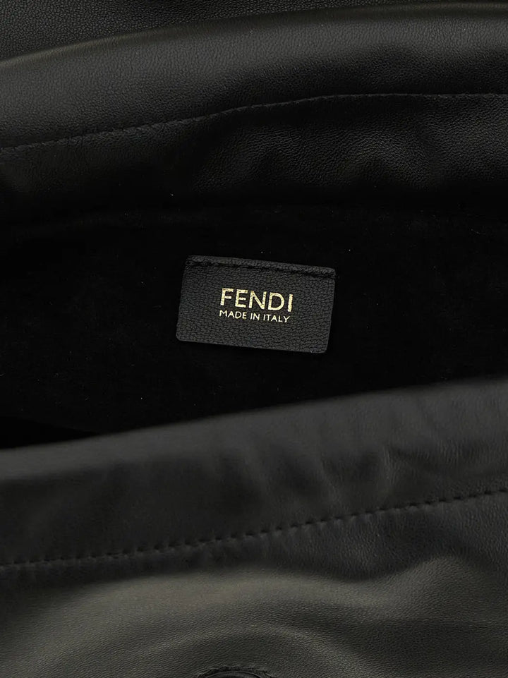 Fendi Black Lamb Leather Handbag