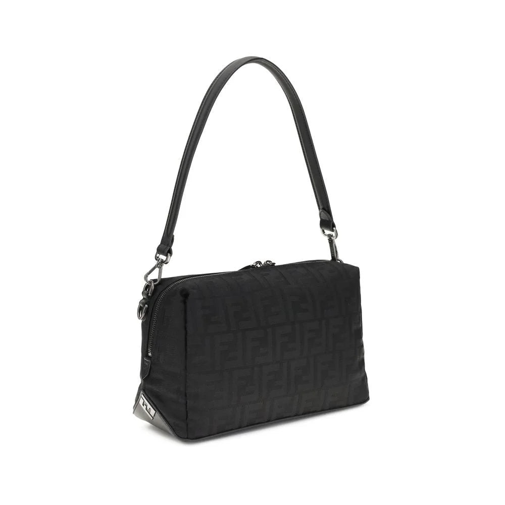 Fendi Black Nylon Shoulder Bag