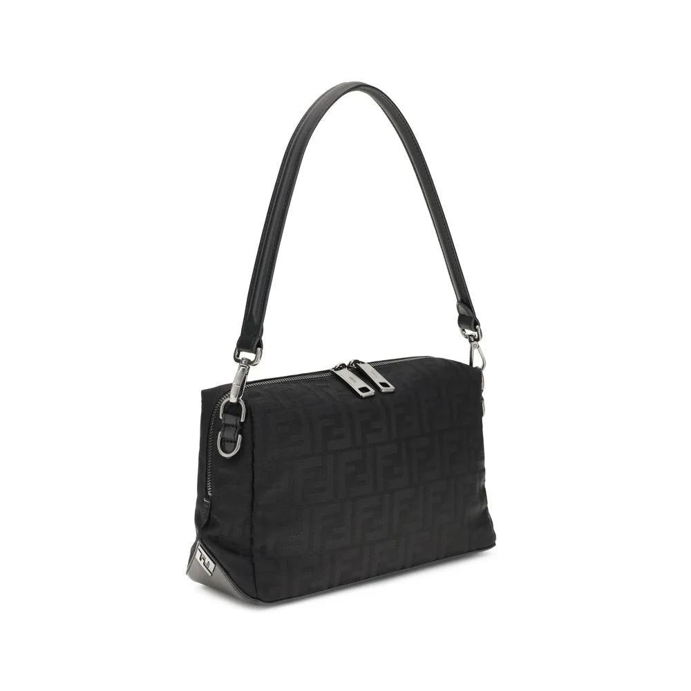 Fendi Black Nylon Shoulder Bag