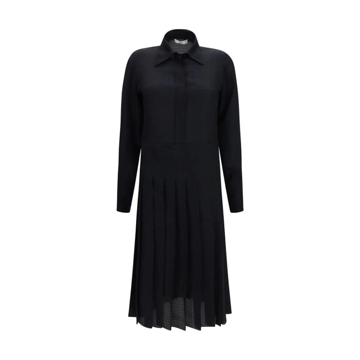 Fendi Black Silk Casual Dress