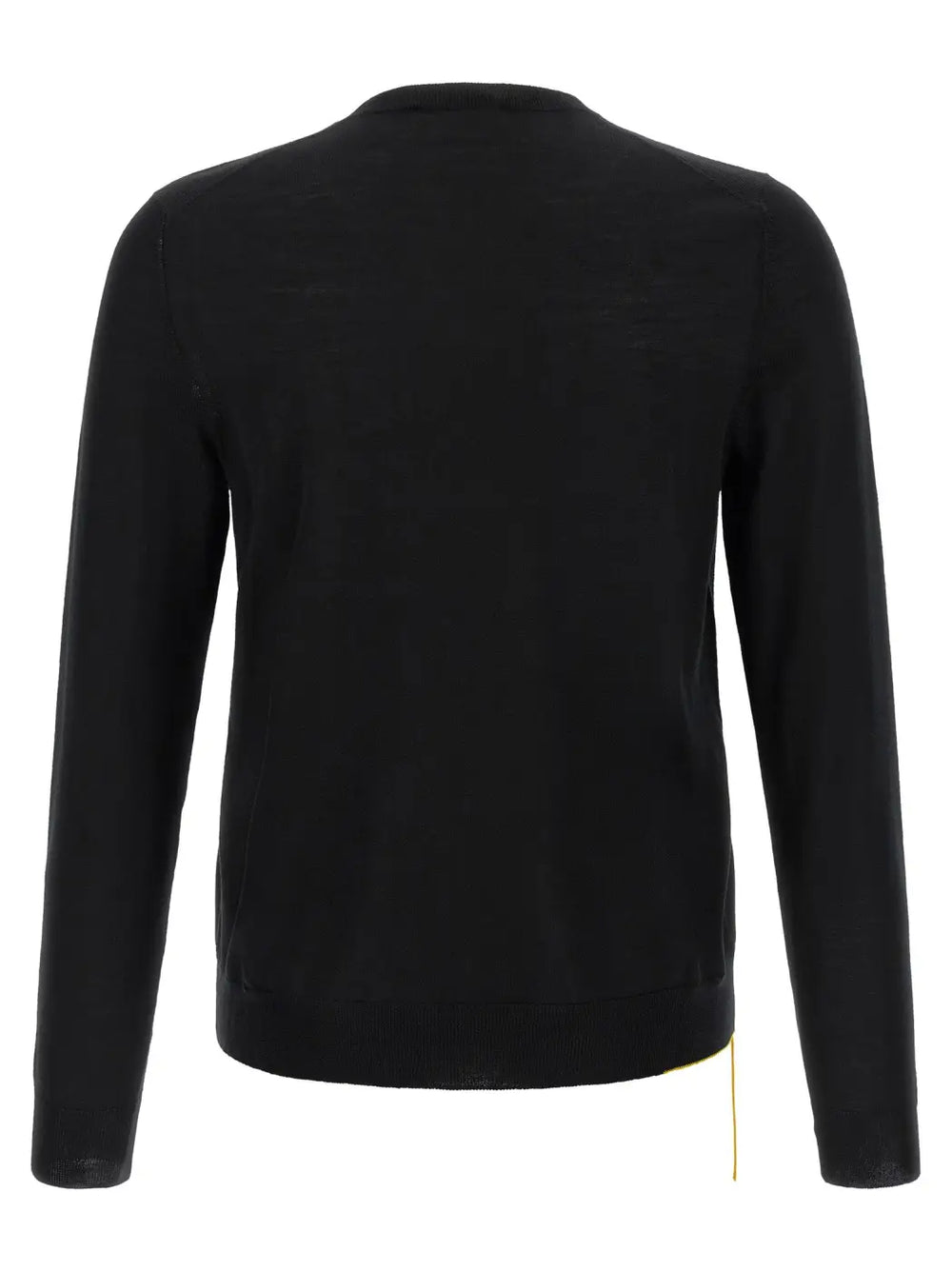 Fendi Black Virgin Wool Cardigan