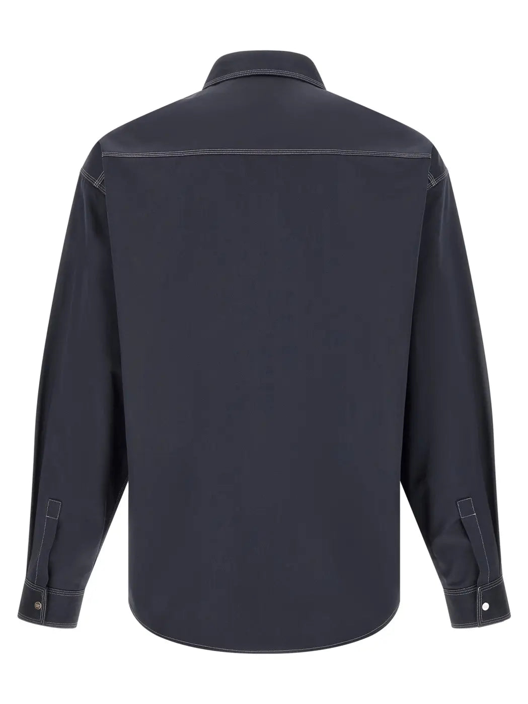 Fendi Blue Cotton Blouse