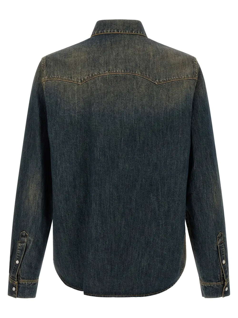Fendi Blue Cotton Blouse