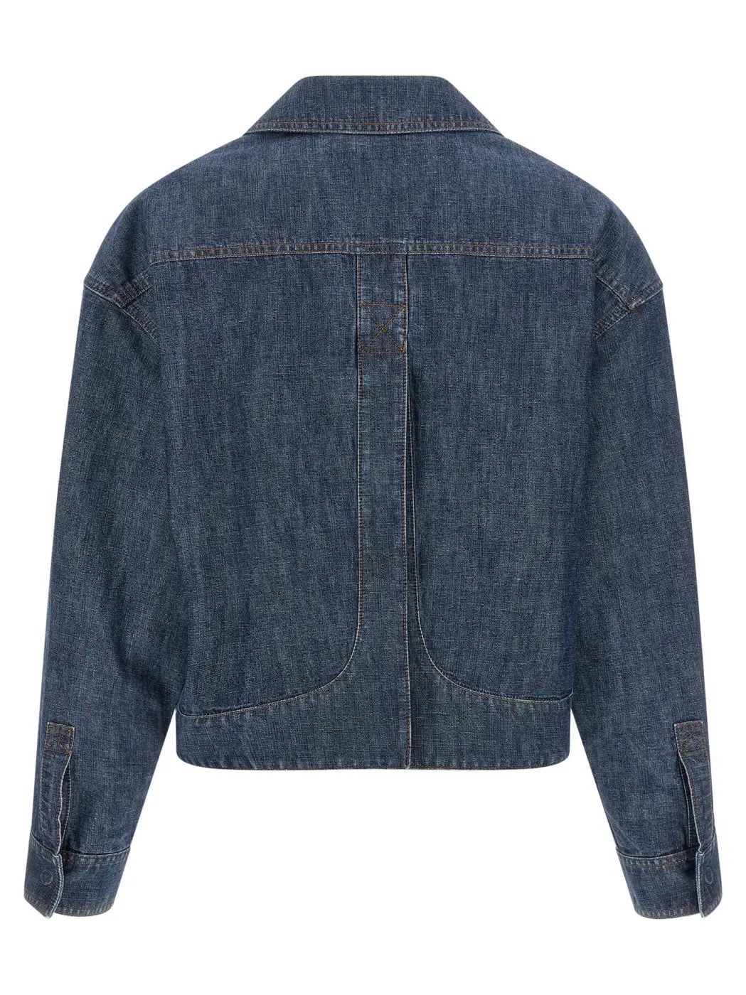 Fendi Blue Cotton Denim Jacket
