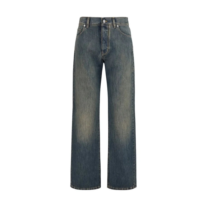 Fendi Blue Cotton Jeans Denim