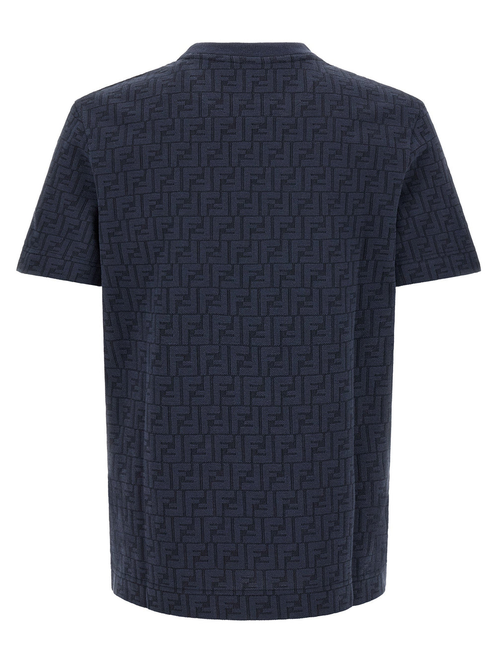 Fendi Blue Cotton T-shirt