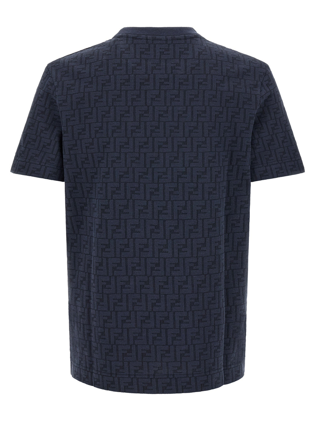 Fendi Blue Cotton T-shirt