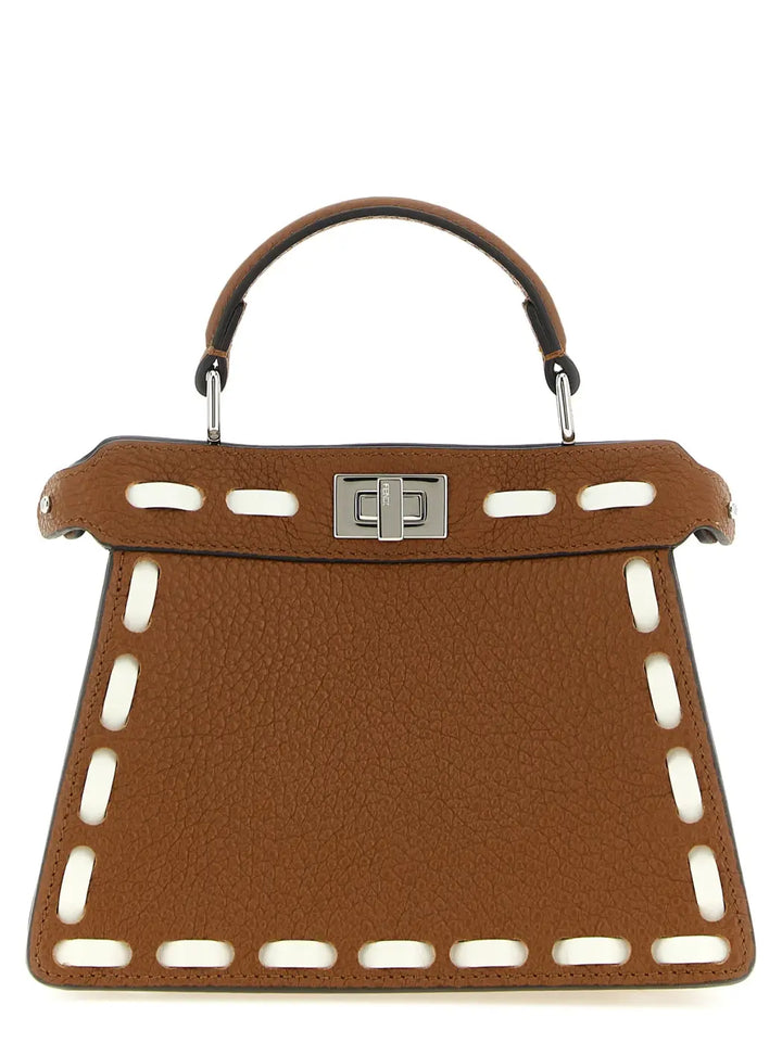 Fendi Brown Calfskin Handbag