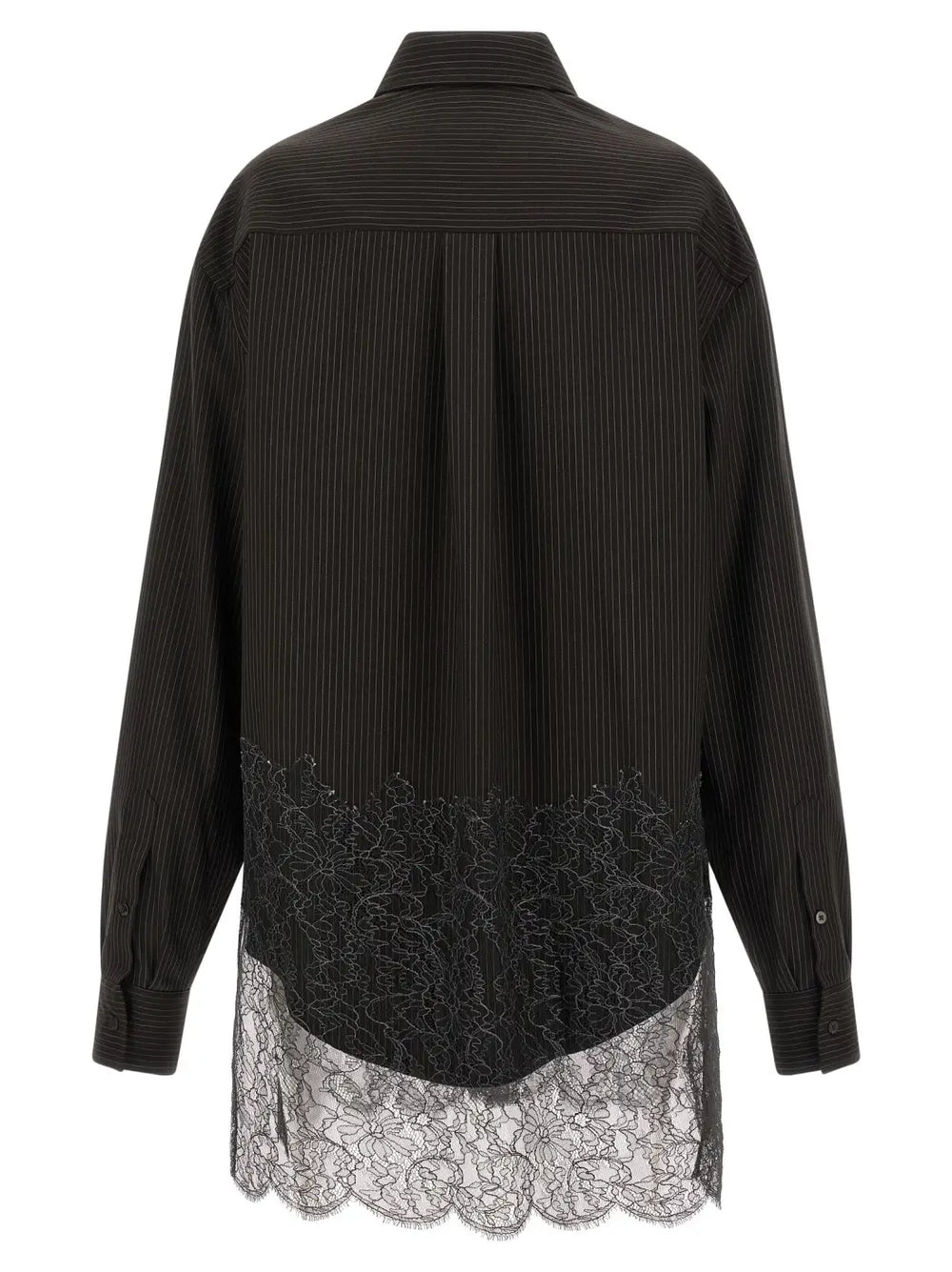 Fendi Brown Virgin Wool Blouse