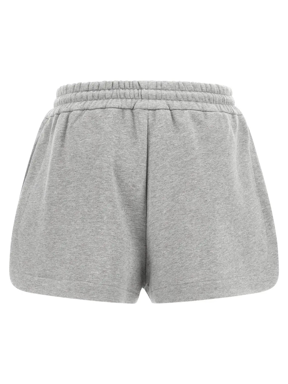 Fendi Gray Cotton Bermuda Shorts