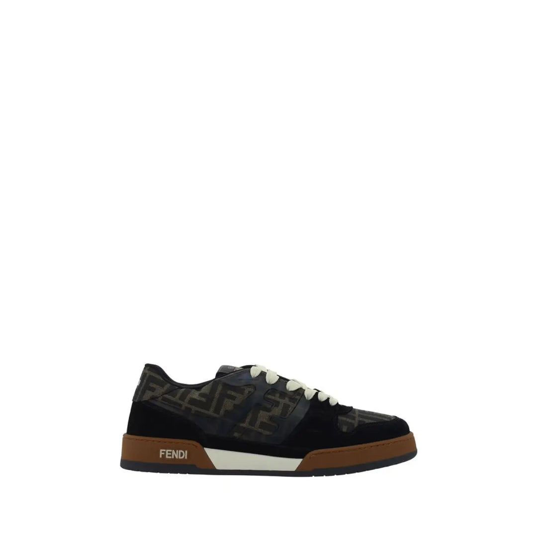 Fendi Multicolor Calf Leather Bos Taurus Sneakers