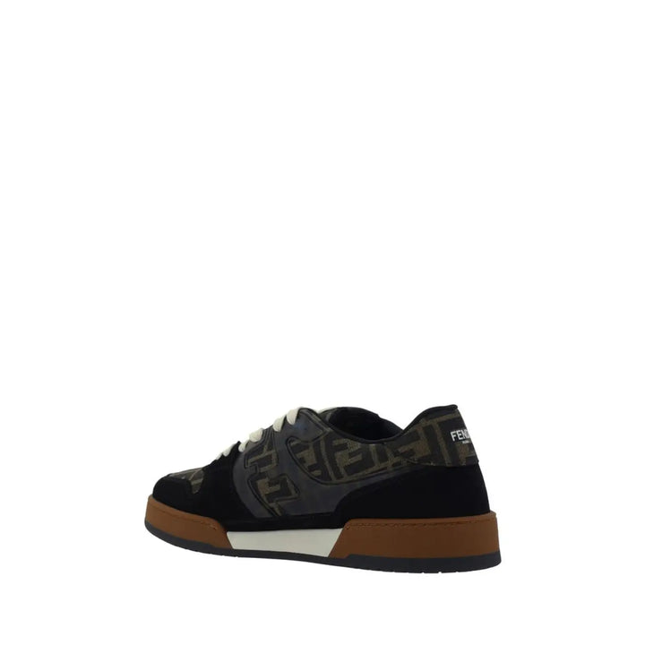 Fendi Multicolor Calf Leather Bos Taurus Sneakers
