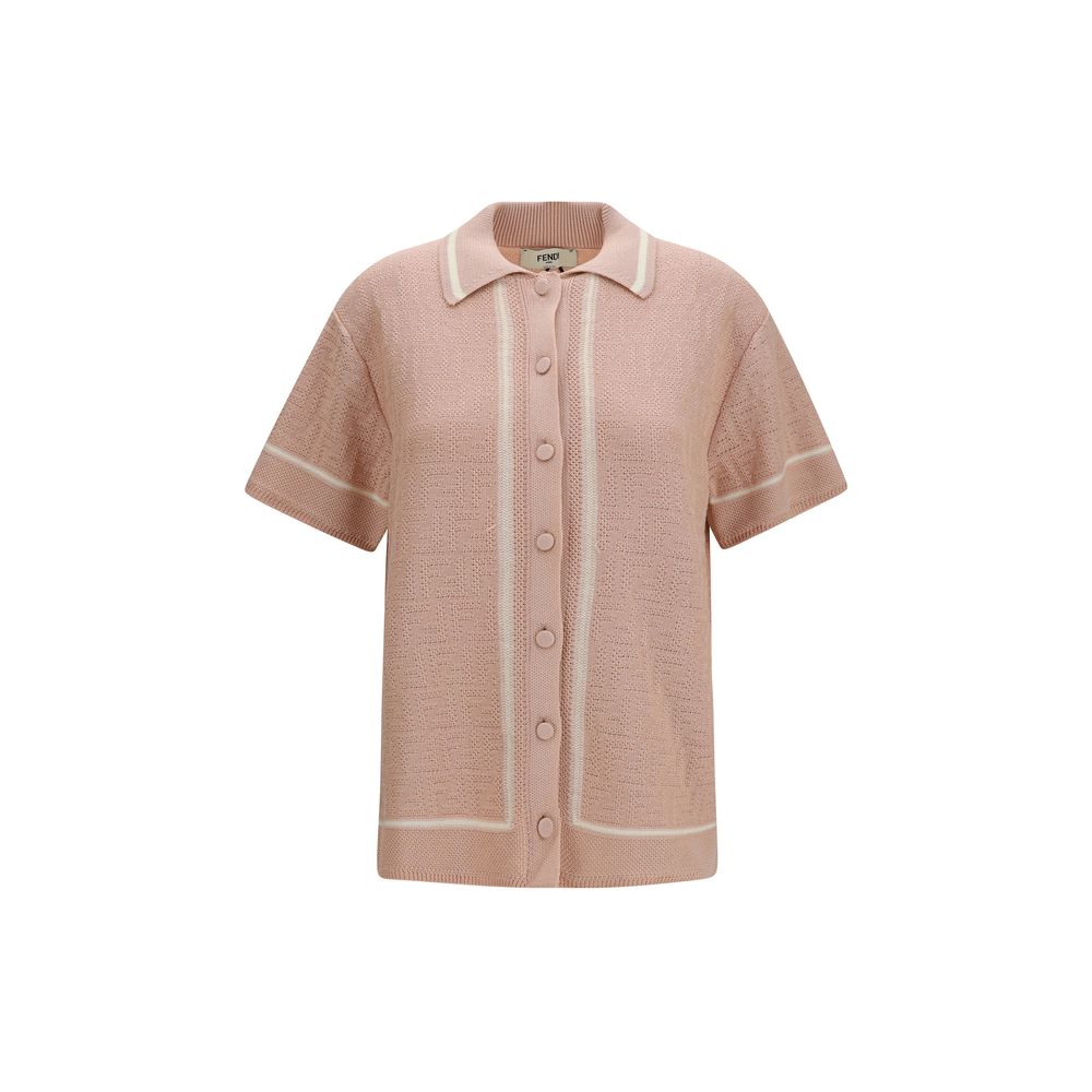 Fendi Shirts - Multicolor Cotton Shortsleeve Shirt