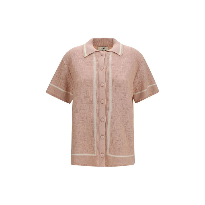 Fendi Shirts - Multicolor Cotton Shortsleeve Shirt