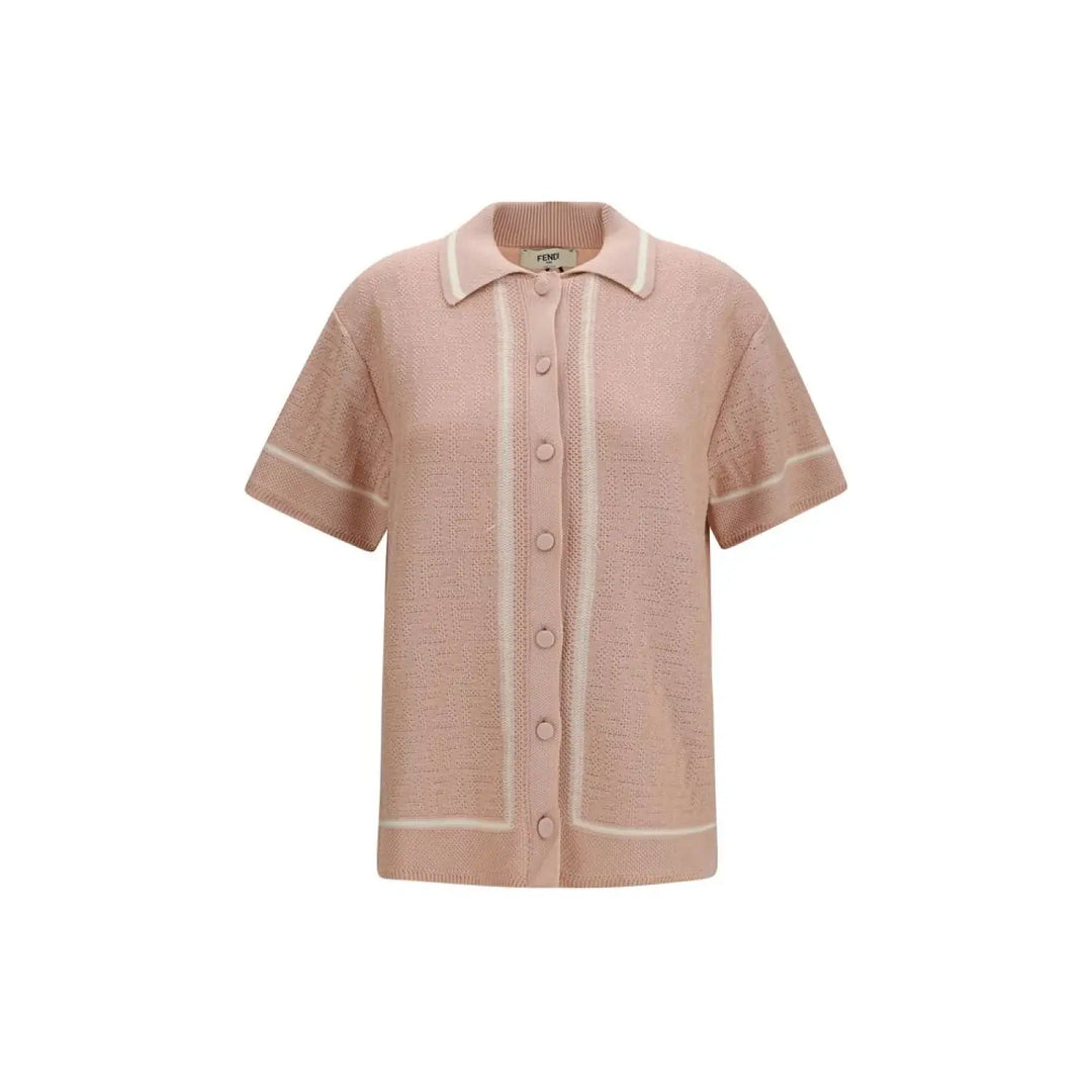 Fendi Multicolor Cotton Shortsleeve Shirt